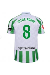 Real Betis Vitor Roque #8 Fotballdrakt Hjemme Klær 2024-25 Korte ermer